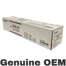 Canon 0386B003AA GPR-22 Black Toner Cartridge
