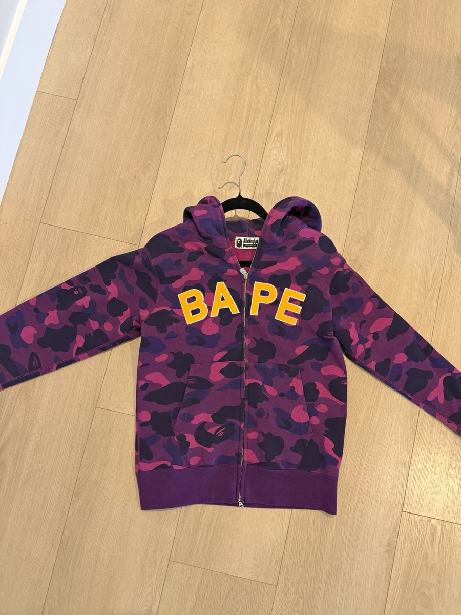 bape purple camo hoodie products for sale | eBay