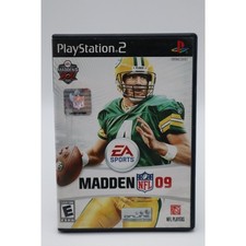 Madden NFL 09 PlayStation 2 Video Game EA Sports Multiplayer