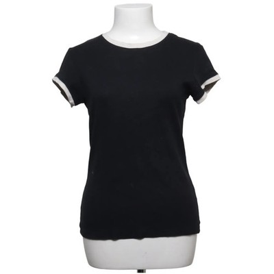 Topshop, Kleid, Größe: 40/42, Schwarz/Weiß, Baumwolle/Elasthan, Damen #dJc