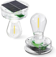 Bucasa 2 StüCk Garten Solarleuchten Ersatzteile, 8Cm Solarleuchten Ersatz Top