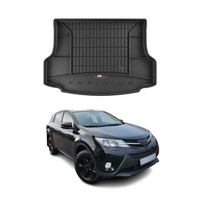 Omac Gummi Kofferraumwanne FüR Toyota RAV4 2013-2018 Tpe Laderaumwanne Schwarz