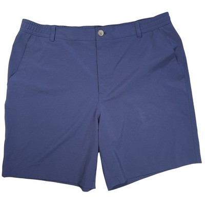 Southern Proper Flat Front Cotton Shorts Navy Size 38 Mens Preppy
