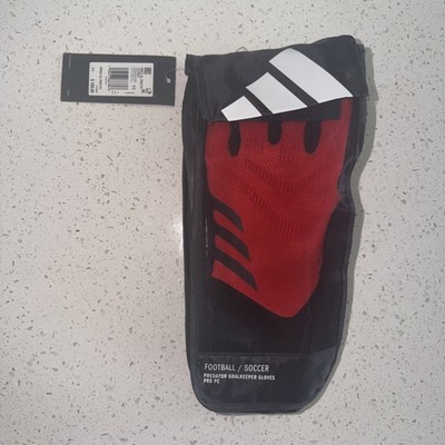 Adidas Predator GL Pro PC Soccer Goalkeeper Gloves Red Black IX3868 Size 11