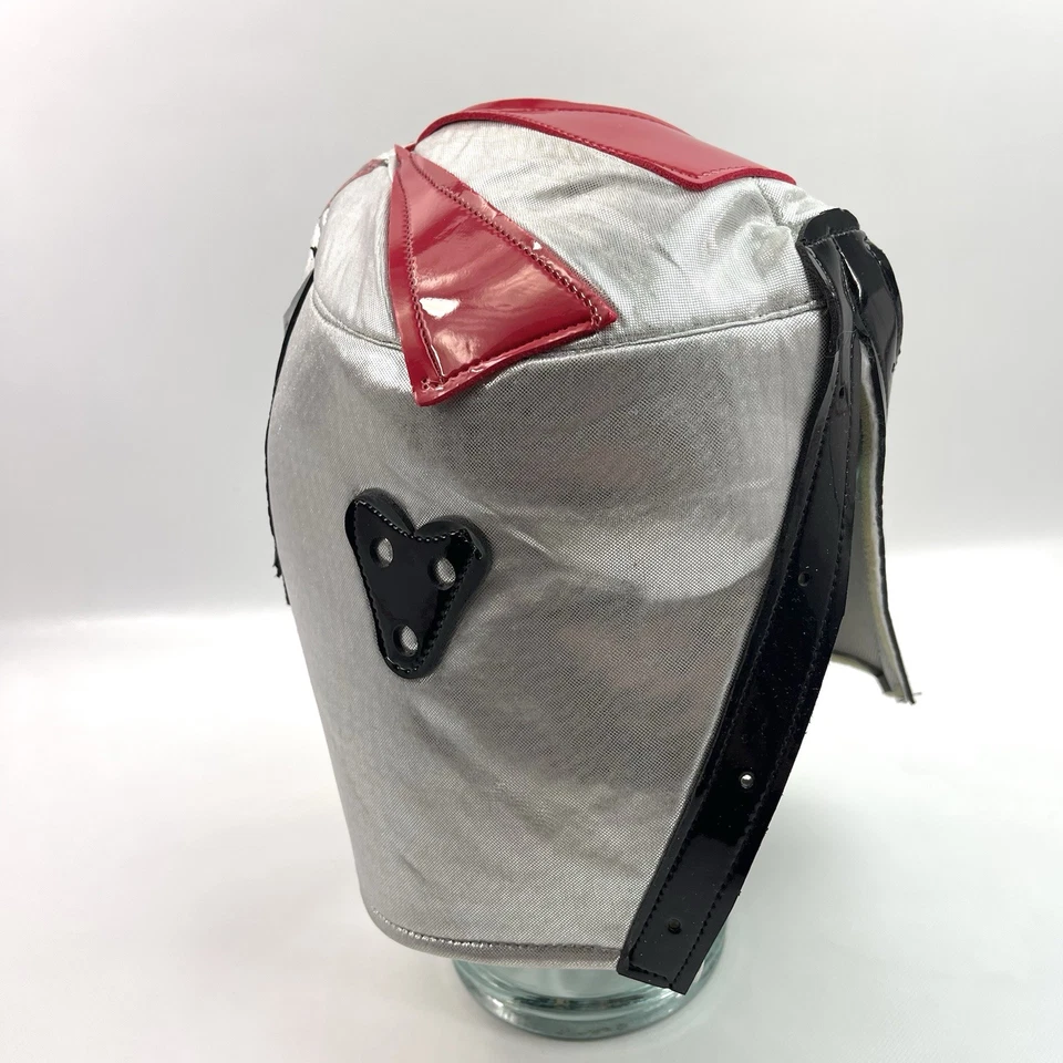 Lucha Libre Legends Mexican Wrestling Mask Mil Mascaras Silver Foam Adult Mask - Image 4 of 4