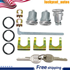 Fits Chevy Pontiac Buick Ignition Door Trunk Lock Switch Cylinder W Keys Set