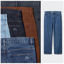 UNIQLO JW ANDERSON Straight Jeans 482860 MEN 33  48" 100 Cotton Denim Regular fit