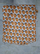 5 Yard Hand Block Print Handmade Cotton Indian Natural Sanganeri Print Fabric.