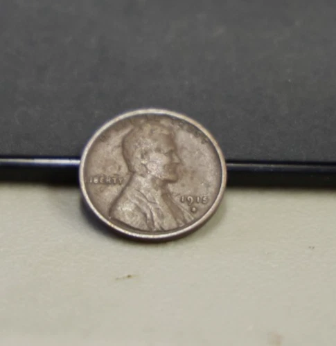 1915 S US Lincoln Cent 1c Semi Key Fine