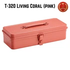 TOYO Steel T-320 Tool Box Living Coral (Pink) Trunk Type Made in Japan F/S