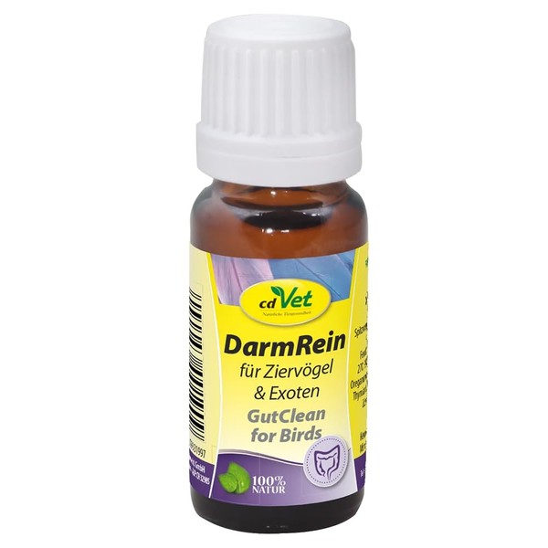 ErgäNzungsfuttermittel ZiervöGel cdVet Darmrein 10Ml KräUter FüR Exoten-image