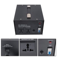 2000W Step Up/Down 220V-110V 110V-220V Voltage Converter Transformer