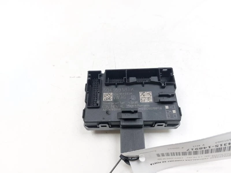 5Q4959593K CENTRALINA COMFORT SX PORTA ANTERIORE SKODA SUPERB (B8) 1.5 TSI 16V 1 - Immagine 2 di 3