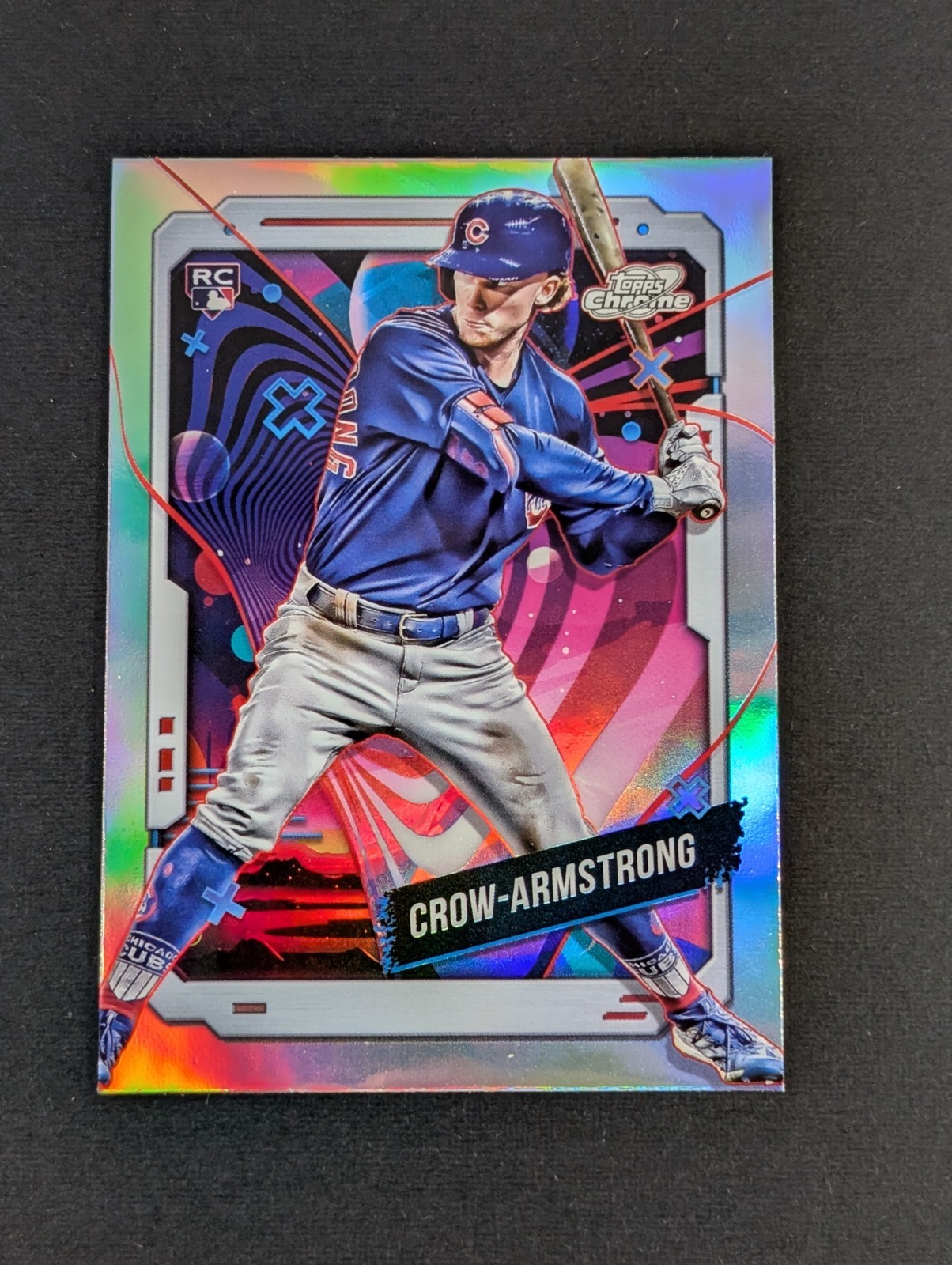 Pete Crow-Armstrong 2024 Topps Cosmic Chrome #52 Refractor Rookie RC