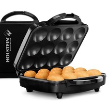 Holstein Housewares Non-Stick 12-Count Electric Cupcake Maker Machine – Bake...