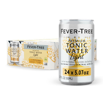 Fever-Tree Light Tonic Water   Premium Low-Calorie Mixer for Cocktails and Mockt