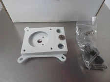 CUSTOM CERAKOTED Modultra LOBO Acetal Pump Block (Intel) I250 Bright White
