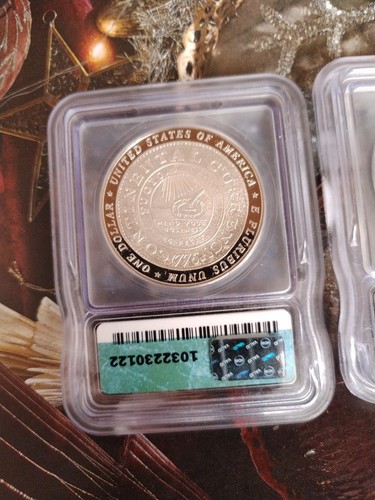 2006 P Ben Franklin 2 Coin Set $1 ICQ PF 70 DCam MS 70 Founding Father dollar - Picture 7 of 9