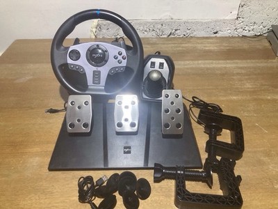 PXN V9 Steering Wheel & Pedals & Shifter  For PC PS3 PS4 SWITCH XBOX ONE