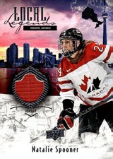 2016 Upper Deck Team Canada Juniors #LL-NS Natalie Spooner Local Legends