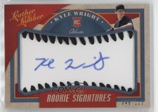 2019 Leather & Lumber Rookie Signatures Baseball Black /125 Kyle Wright Auto hg6
