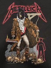 METALLICA T-shirt THE UNFORGIVEN size XL Vintage 1994 Pushead Artwork