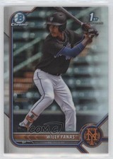 2022 Bowman Chrome Prospects Refractor 58/499 Willy Fanas #BCP-196 0c6