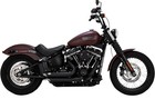 Vance & Hines Staggered Short Shots Exhaust Black 18 19 M8 Harley Softail 47233