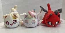 Aphmau Meemeows Plush Lot Devil Unicorn Ice Cream Cat