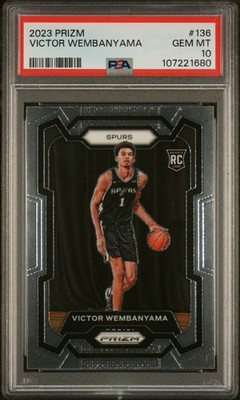 2023-24 Panini Prizm - Victor Wembanyama #136 (RC) CHASER PACK! FINALS MVP? READ