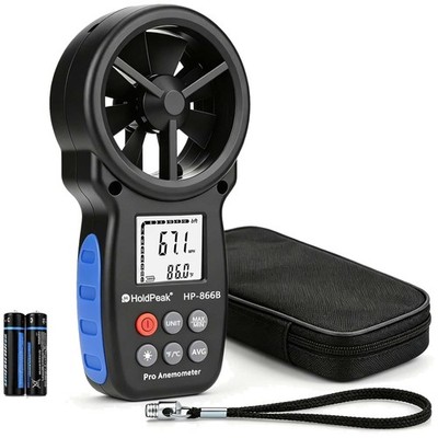 HoldPeak 866B Anemometer for Outdoor Enthusiasts