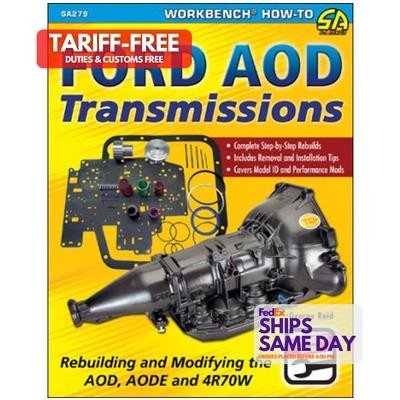 S-A Books SA279, One Fits Ford Aod Transmission Rebuilding And Modifying Perform