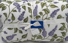 Pottery Barn Mark D. Sikes Lilac Fields Reversible King Sz Comforter Floral NEW