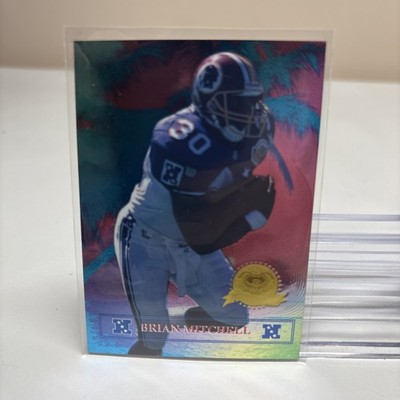 1996 Collector's Edge President's Reserve #24 Brian Mitchell  #/7500