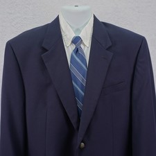 Michael Kors Wool Silver Button Blazer Blue 44R / Slim Fit 46R Is Tagged 46R