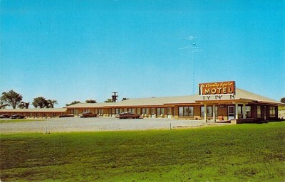 VTG PC Country Squire Motel Lindsay ON Trans-Canada Hwy 7 Northlands Dexter 60s