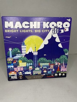 Machi Koro Bright Lights Big City - Card Game IDW Games Complete