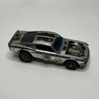 1970 Boss Hoss Silver Special Chrome Club Car Hot Wheels Redline Hong Kong