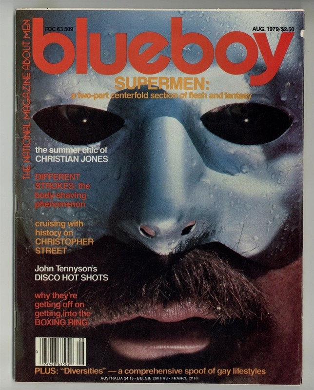 Vintage Gay Magazine Blue Boy August 1979