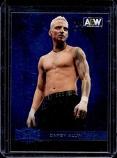 2022 Skybox Metal Universe AEW Darby Allin Blue Spectrum SP #131