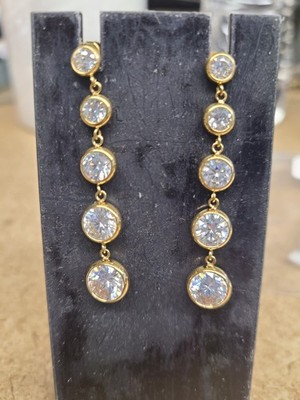 Chansuttpearls POLLY EARRINGS Gold Plated