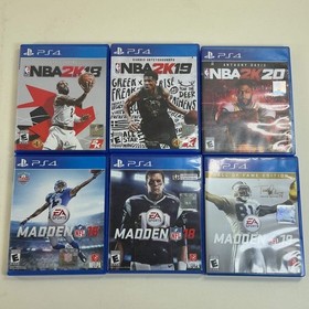 Lot of 13 Sony PlayStation 4 Sports PS4 Games
