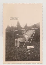 Little Philosopher Cute Girl Sunglasses Reading the News Vintage Abstract Photo