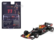 RED BULL RB16B #11 PEREZ WINNER F1 AZERBAIJAN GP 2021 1/64 BY MINI GT MGT00836