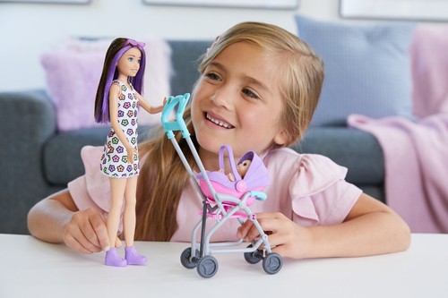 Barbie Skipper Babysitters Inkl. Spielset Spielzeug für 3 Jahr Alt & Oben (Bunt) - Bild 8 von 12