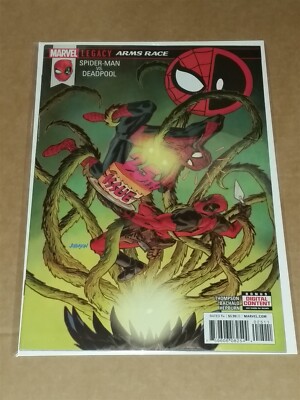 SPIDERMAN DEADPOOL #25 NM+ (9.6 OR BETTER) FEBRUARY 2018 MARVEL LEGACY COMICS