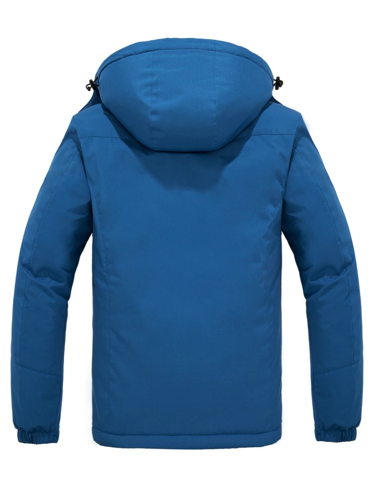 Chaqueta de esquí impermeable de montaña Skieer para hombre Chaqueta de lluvia de invierno Abrigo cálido para nieve Foto 2 de 4