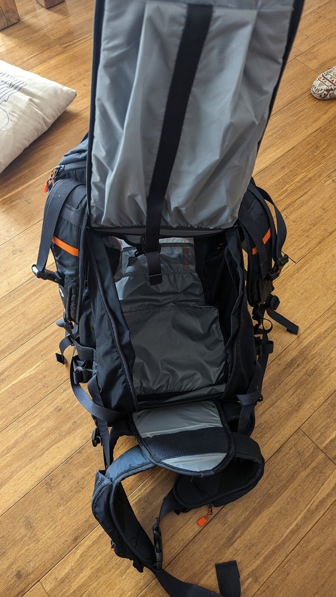 Mont-bell Landner 33L Backpack Blue-Orange Skiing/Snowboarding