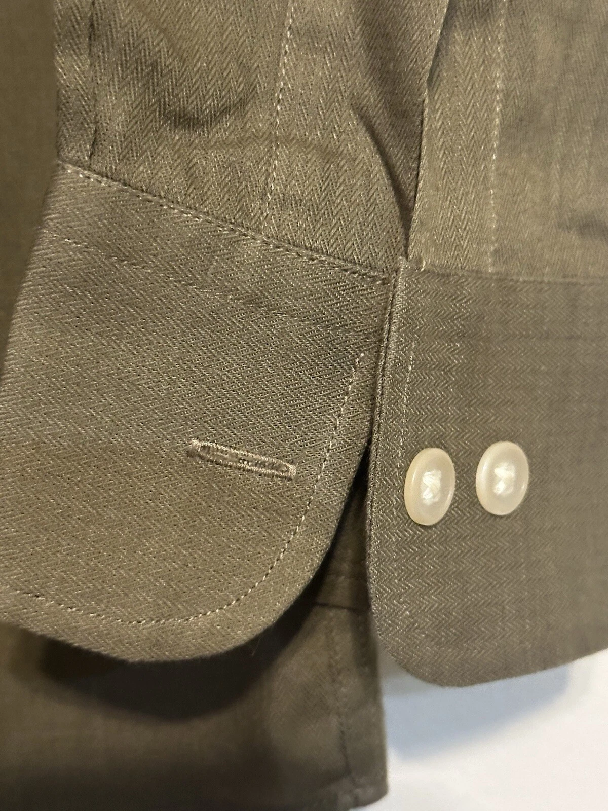 SAINT LAURENT (YSL) YvesSaint Laurent verde con bottoni taglia 16 32 33