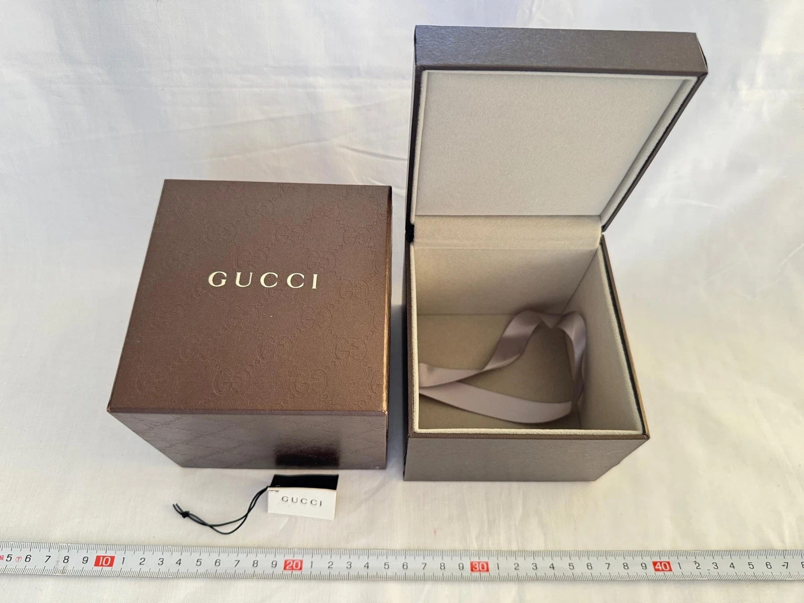 Sans montre, boîte vide, boîtier de montre GUCCI d'origine   f0103 1